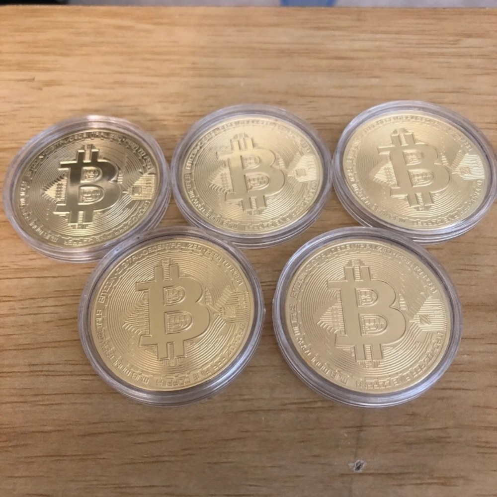 Lot of 5 btc coins